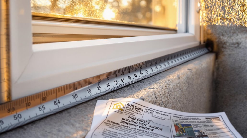 basement window permit guidelines