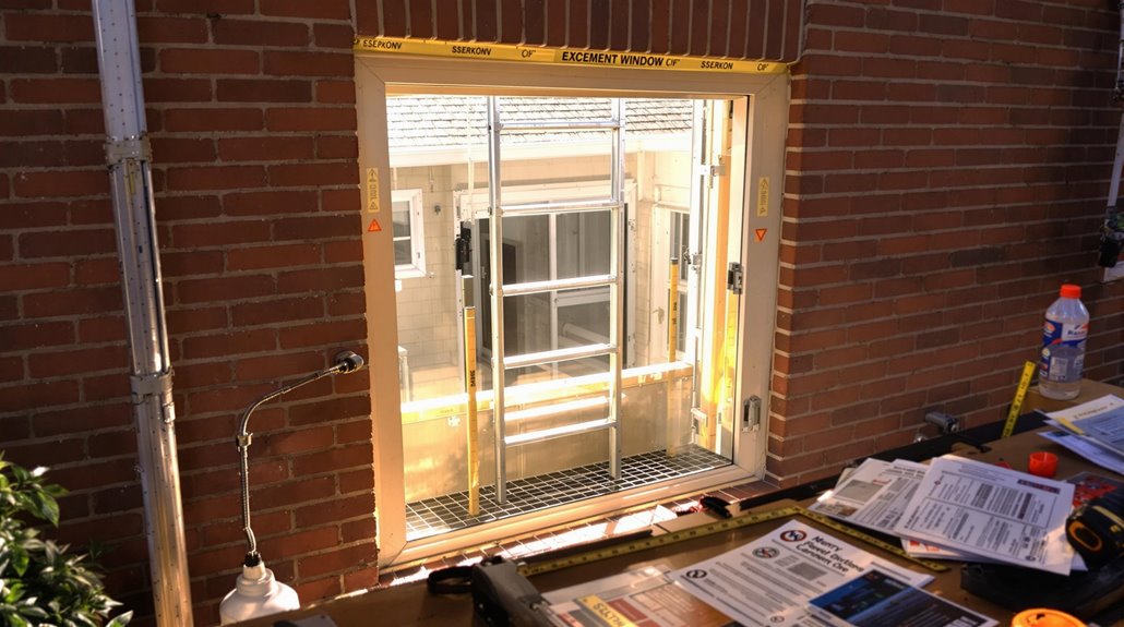 emergency access and exits